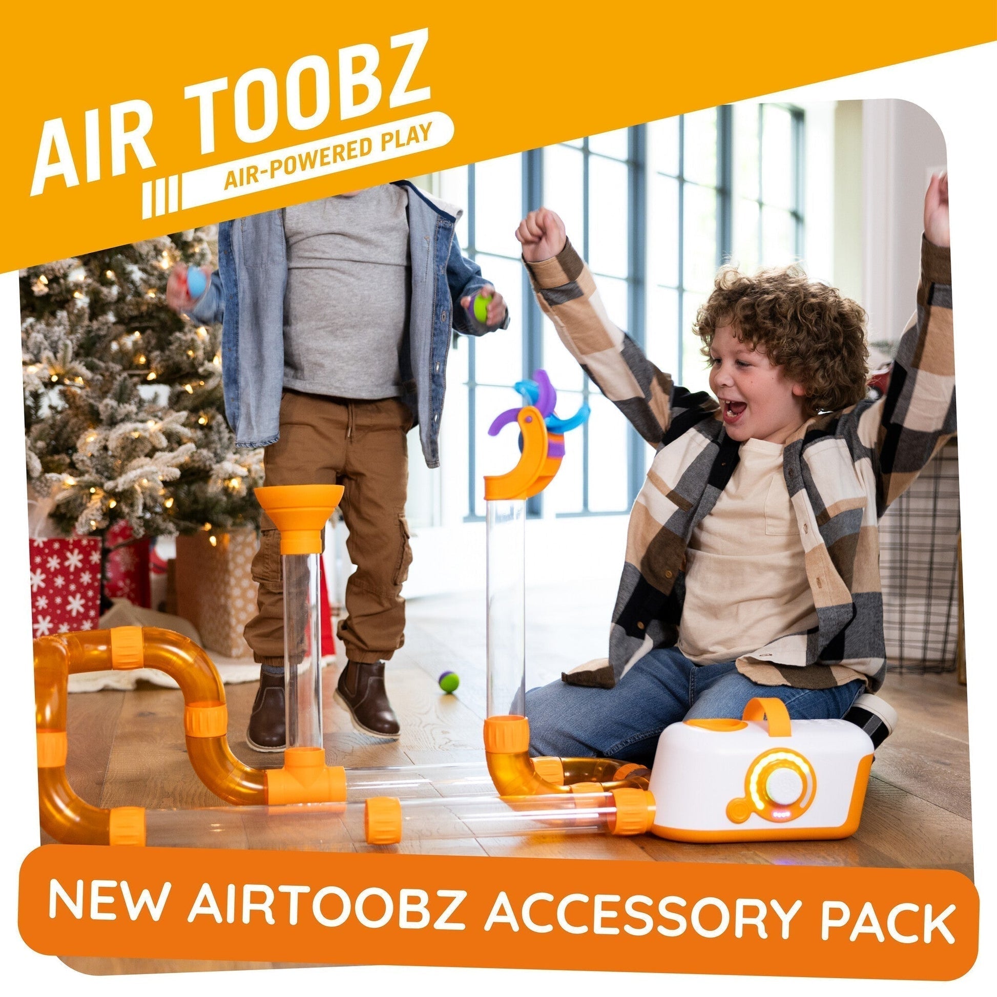 Air Toobz – Whirlwind Accessory Pack (Windsock, Whirly Wheel & Dual-Coloured Balls)