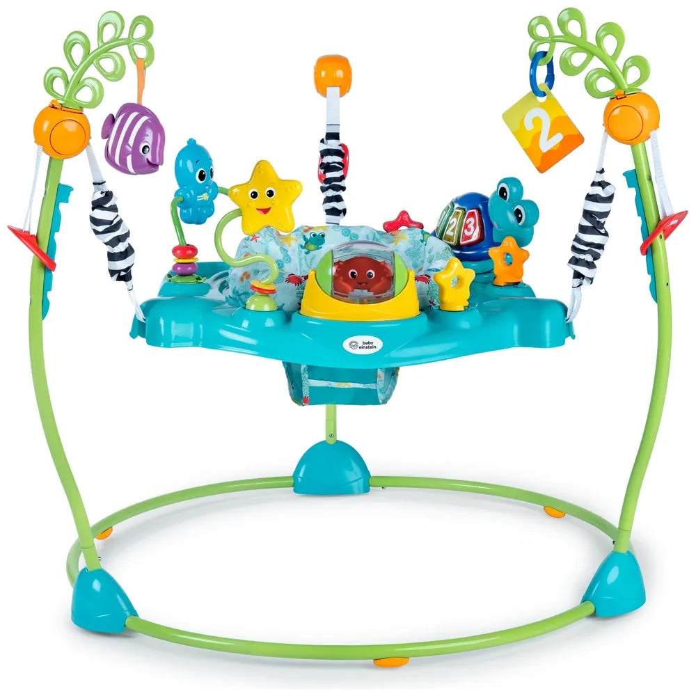 Baby Ocean Activity Jumper – 360° Bouncer with Lights, Sounds & Interactive Toys