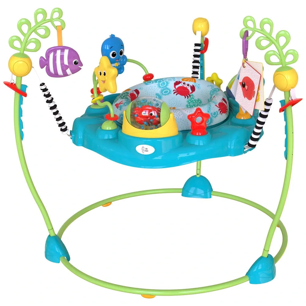 Baby Ocean Activity Jumper – 360° Bouncer with Lights, Sounds & Interactive Toys